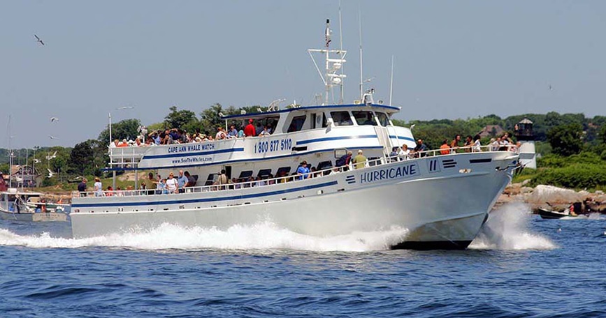 Hurricane II Boat In Gloucester Harbor
