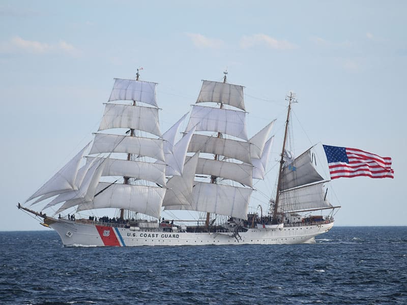 Coast Guard Eagle Tall Ship Cruise 2